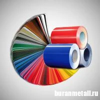 Картинка - Лист стальной с полимерным покрытием 1 мм