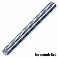 Картинка - Шпилька полнорезьбовая М6x2000 DIN 975